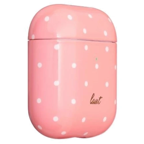 Чохол для навушників LAUT Dotty Pink (L_AP_DO_P) for Apple AirPods 2 2019 фото 1