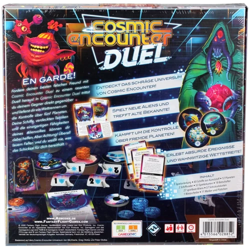 Настольная игра Fantasy Flight Games Cosmic Encounter: Duel EN НА АНГЛИЙСКОМ ЯЗЫКЕ фото 7