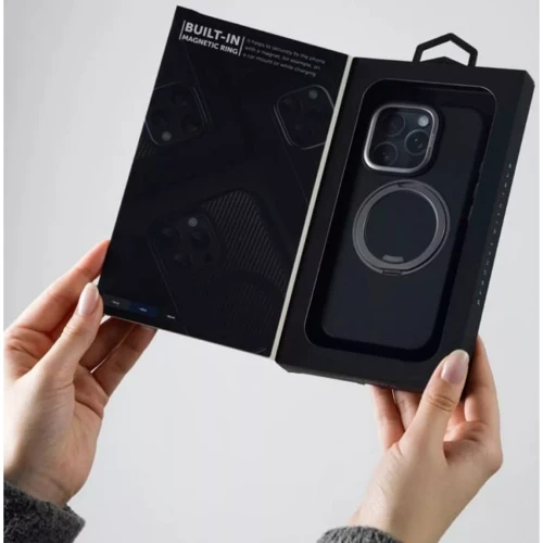 Чехол для iPhone Proove Reinforce Case with Magnetic Ring Gray for iPhone 15 Pro Max: Тип чехла накладка на заднюю часть