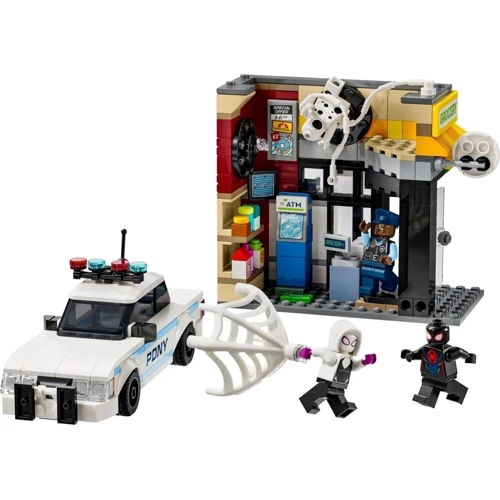 Конструктор LEGO Super Heroes Паук-вселенные: Майлз Моралес против Пятна 375 деталей (76311): Количество деталей, шт. 375