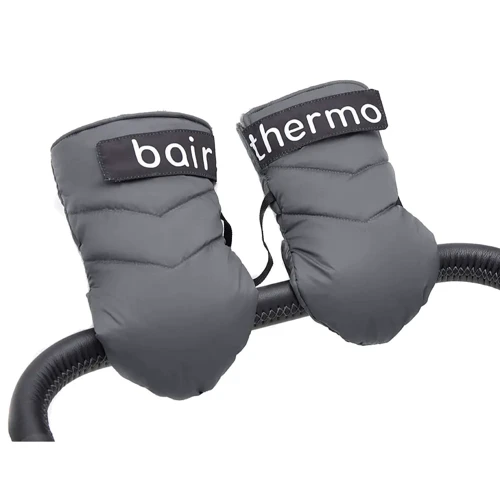 Варежки для коляски Bair Thermo Mittens графитовые 29х15 см: Производитель Bair