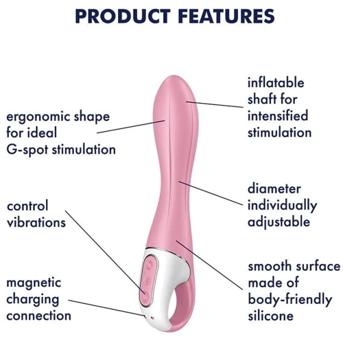 Вибратор точки G Satisfyer Air Pump Vibrator 2