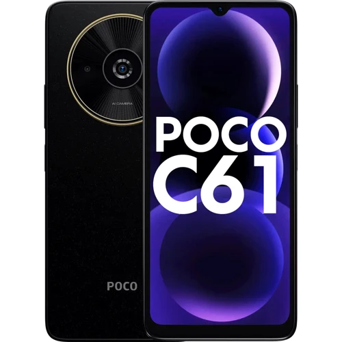 Смартфон POCO C61 4/128GB Black (Global)