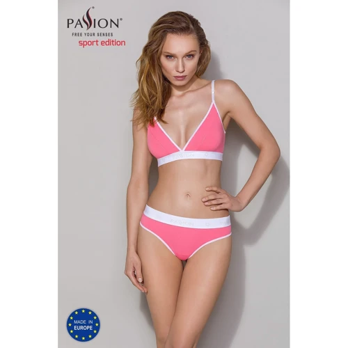Спортивные трусики-стринги Passion PS007 PANTIES pink, size S