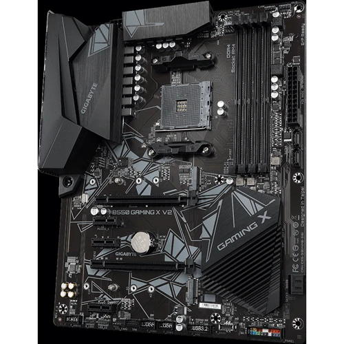 GIGABYTE B550 GAMING X V2: Разъемы на плате SATA 3.0, M.2