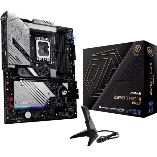 ASRock Z890 Taichi LITE: Оперативная память 4xDDR5 9200+ МГц, до 256 ГБ