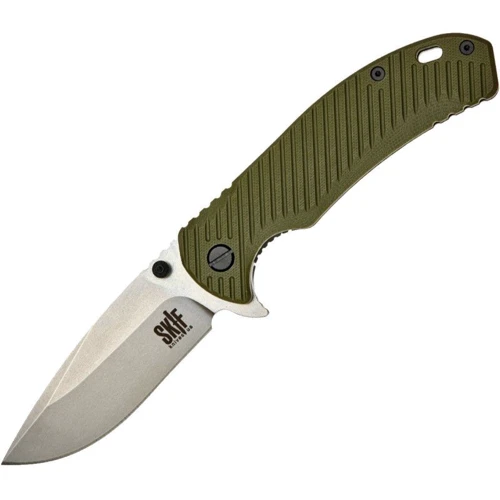 Нож и мультитул SKIF Sturdy II SW olive (1765.03.00): Система открывания одной рукой Есть