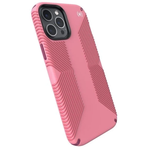 Чохол для iPhone Speck Presidio2 Grip Case Vintage Rose / Royal Pink / Lush Burgundy (138500-9286) for iPhone 12 Pro Max: Матеріали полікарбонат і поліуретан