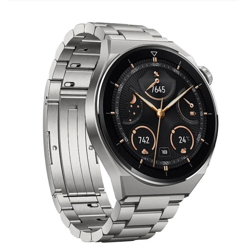 Смарт-часы Huawei Watch GT 3 Pro 46mm Titanium with Titanium Strap: Дисплей 1.43" AMOLED