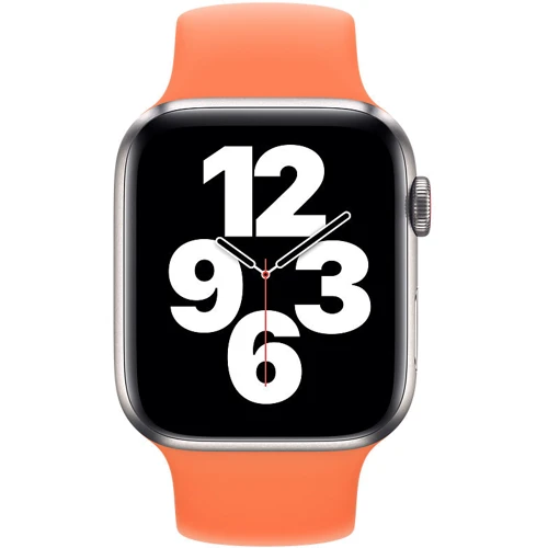 Аксесуар для Watch Apple Solo Loop Kumquat Size 10 (MYX92) for Apple Watch 42 / 44mm: Сумісність Apple Watch 45mm, Apple Watch 42mm, Apple Watch 44mm