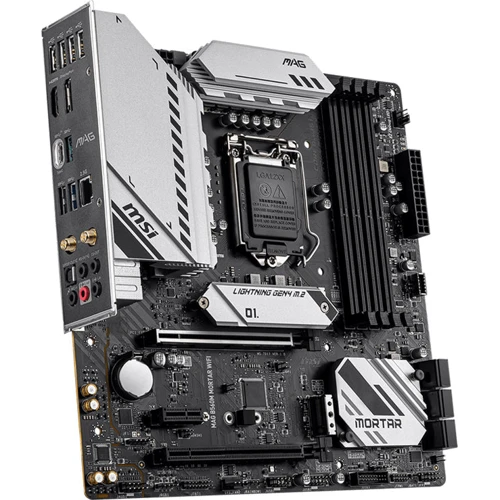 MSI MAG B560M MORTAR WIFI: Оперативная память 4xDDR4 5066 МГц, до 128 ГБ