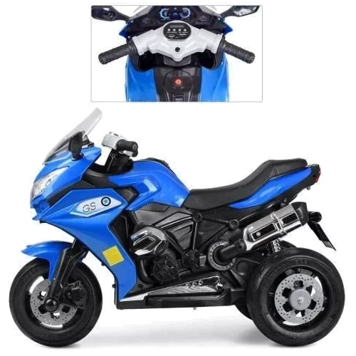 Дитячий електромотоцикл 3 колісний Bambi Racer BMW синій (M 3688EL-4): Рекомендований вік от 3 лет до 8 лет