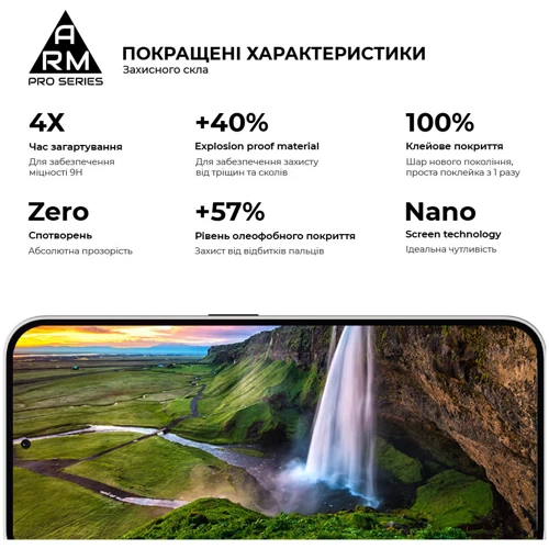 ArmorStandart Tempered Glass Pro Black for Nothing Phone (2a) Plus (ARM80430)