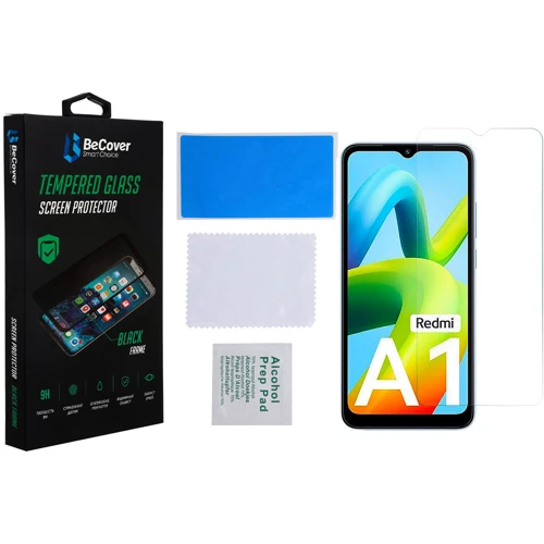 Аксесуар для смартфона BeCover Tempered Glass for Xiaomi Redmi A1 (708126): Колір прозрачный