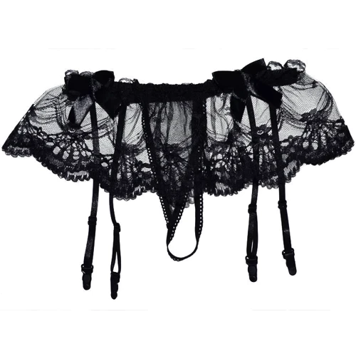 Пояс-трусы для чулок NDS 1131-4 Black S/M (9912)