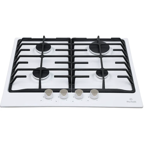 Варочная поверхность газовая Perfelli HGM 617 W: Количество конфорок 4