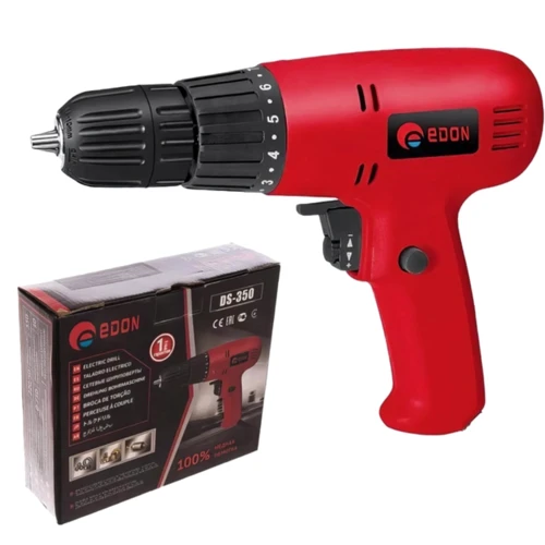 Дрель-шуруповерт Edon DS-350: Количество скоростей работы 1