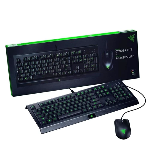 Комплект проводной RAZER Cynosa Lite + Abyssus Lite (RZ84-02740400-B3R1): Количество клавиш 104