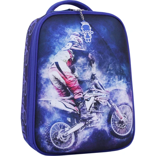 Рюкзак Bagland Turtle 17 л. синій 507 (0013466)