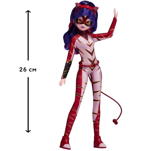 Лялька Miraculous Леді Баг та Супер-Кіт Пурпурна Тигриця (50023) фото 3