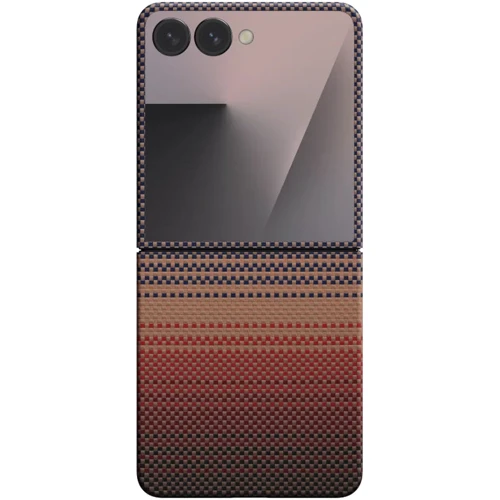 Чохол для телефона Pitaka Sunset Moonrise Tactile Woven Case Sunset (FSFLIP7) for Samsung F766 Galaxy Flip 7