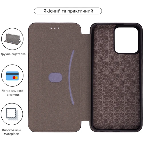 Чохол для телефона ArmorStandard G-Case Black для ZTE Blade A73 4G (ARM70729): Тип чехол-книжка