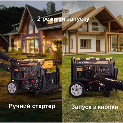 Инверторный генератор MaXpeedingRods MXR6000: Объем топливного бака 14.5 л