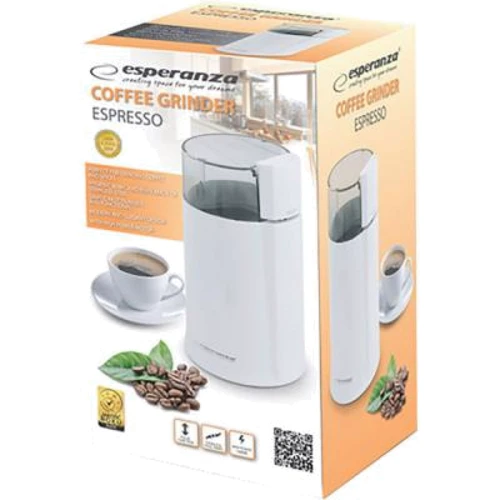 Кофемолка Esperanza EKC001W: Вместимость, г 50