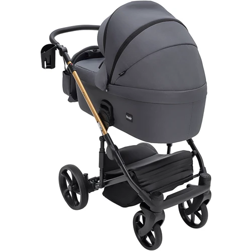 Коляска 2 в 1 Bair Onyx Soft OS-219 графит (680958): Возможность установки люльки есть