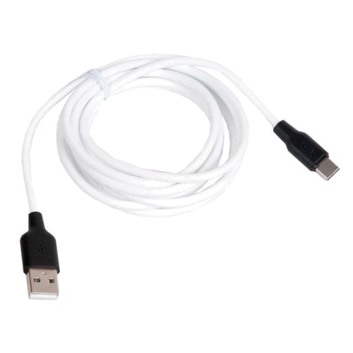 Кабель Hoco USB Cable to USB-C X21 Plus 3A 2m Black/White фото 4