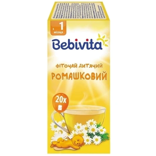 BEBIVITA фиточай детский ромашковый (пак10шт по 3) (4820025490787): Тип Чай