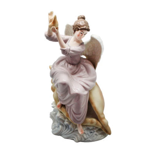 Фигурка Avella Ангелочек с ракушкой (350-3089)