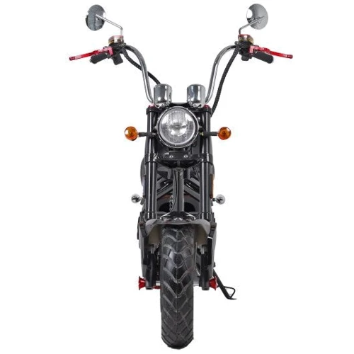 Электроскутер Maxxter Chopper, 2000Вт, черный: Вес устройства, кг 78