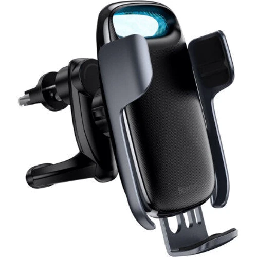 Держатель Baseus Car Holder Air Vent Wireless Charger Milky Way 15W Black (WXHW02-01): Совместимость универсальный, Apple