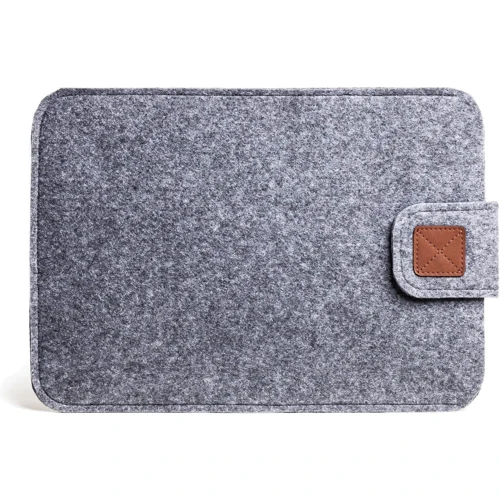 Gmakin Cover Sleev Felt Light Grey/Brown (GM55-15) for MacBook Pro 15/Pro 16: Колір сірий (Space Gray)