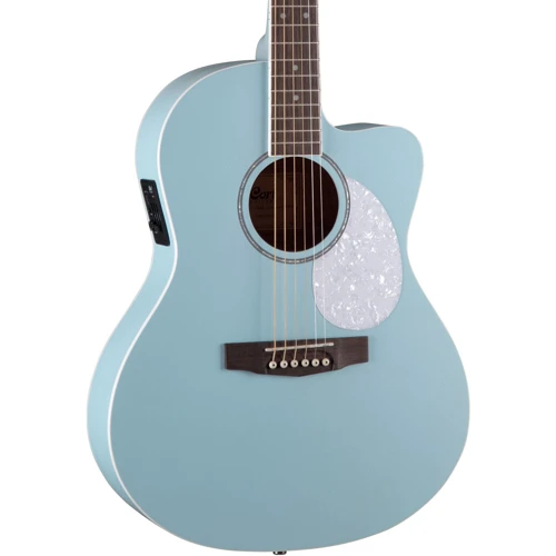 Електроакустична гітара CORT Jade Classic (Sky Blue Open Pore): Форма корпусу Джамбо