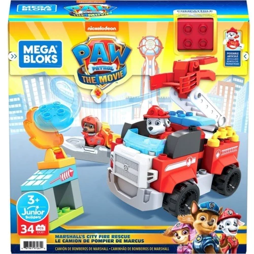 Конструктор Mega Blocks Paw Patrol Пожарная машина Маршала (GYJ01)