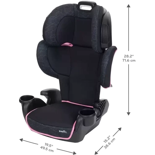 Автокрісло Evenflo GoTime LX Terrain Pink (032884202683) фото 11