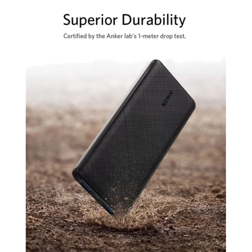 Внешний аккумулятор ANKER PowerCore III Slim 10000mAh Black (A1247G11): Кабели/переходники для смартфонов в комплекте USB Type-C