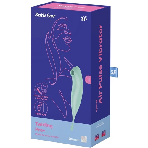 Стимулятор Satisfyer Twirling Pro Connect App mint