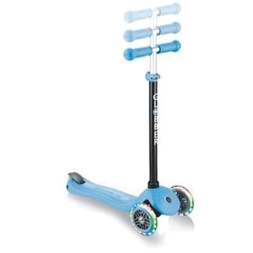 Самокат GLOBBER серії GO UP SPORTY PLUS LIGHTS 5в1 блакитний, колеса з підсвічуванням, 20 / 50кг (642-101) фото 9
