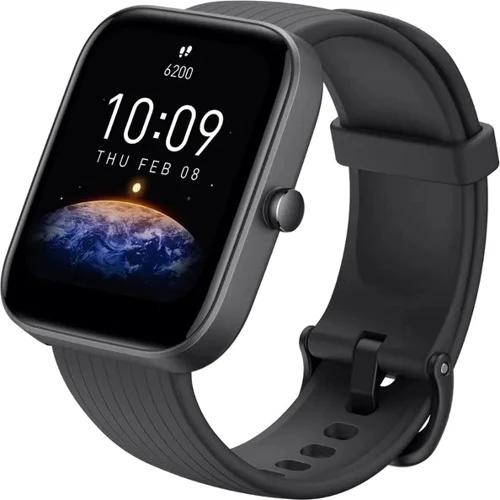 Смарт-часы Amazfit Bip 3 Pro Black: Фитнес-функции Пульсоксиметр, Пульсометр, Шагомер, Подсчет калорий