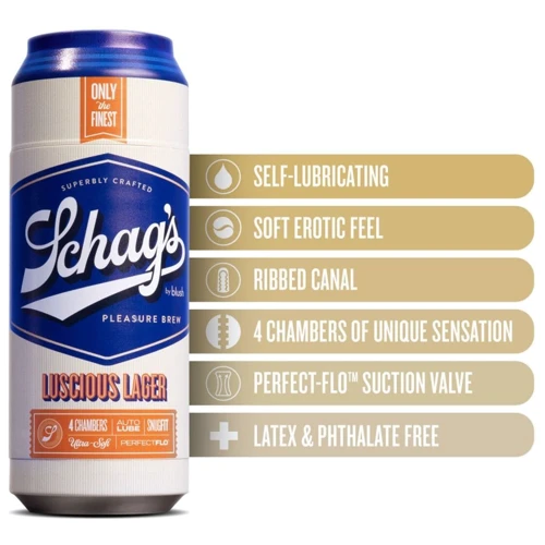 Мастурбатор Schag’s by Blush - Luscious Lager Masturbator - Frosted