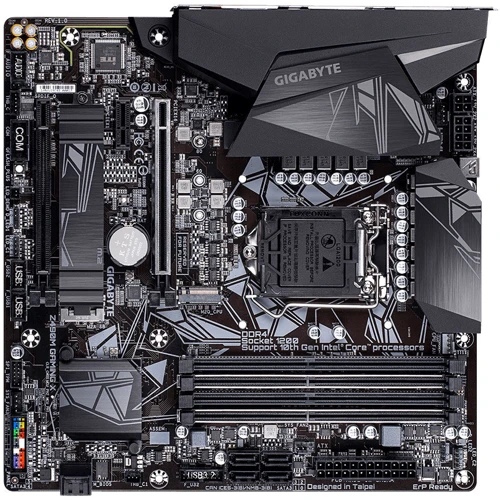 Gigabyte Z490M Gaming X: Оперативна пам'ять 4xDDR4 4400 МГц