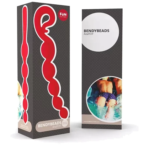 Анальные шарики Fun Factory BENDYBEADS red