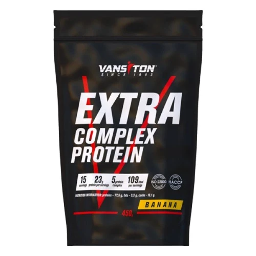 Протеїн Vansiton Extra Complex Protein 450 g / 15 servings / Banana