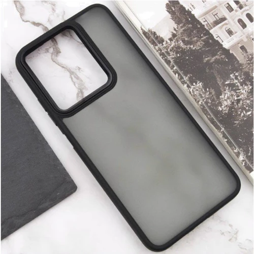 Чехол для телефонов Epik TPU+PC Lyon Frosted Case Black for Infinix Hot 40: Совместимость Infinix Hot 40
