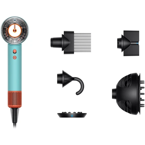 Фен Dyson Supersonic HD16 Nural Ceramic Patina/Topaz (514298-01) UK