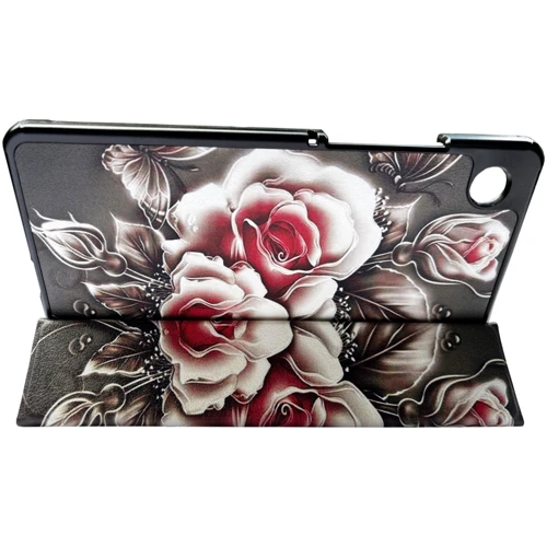 Аксессуар для планшетных ПК BeCover Smart Case Black Rose for Samsung X133/X135 Galaxy Tab A11 (713983)