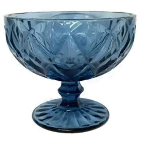 Креманка Helios Сапфир цветное стекло 4х300 мл (6406)